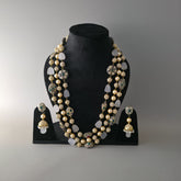 Grey shade multi layer mala
